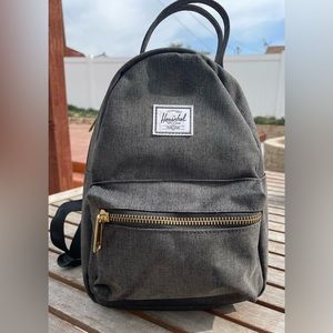 Gray Mini Herschel backpack NWOT